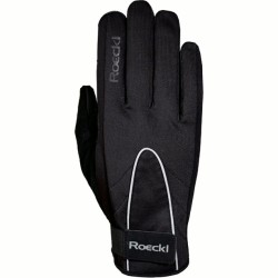 Rennen warme Handschuhe Roeckl LL Landas schwarz (kein Aufdruck)